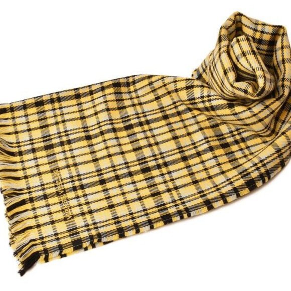 Bottega Veneta Scarf Winter Scarf Shawl 100% Wool Fringe